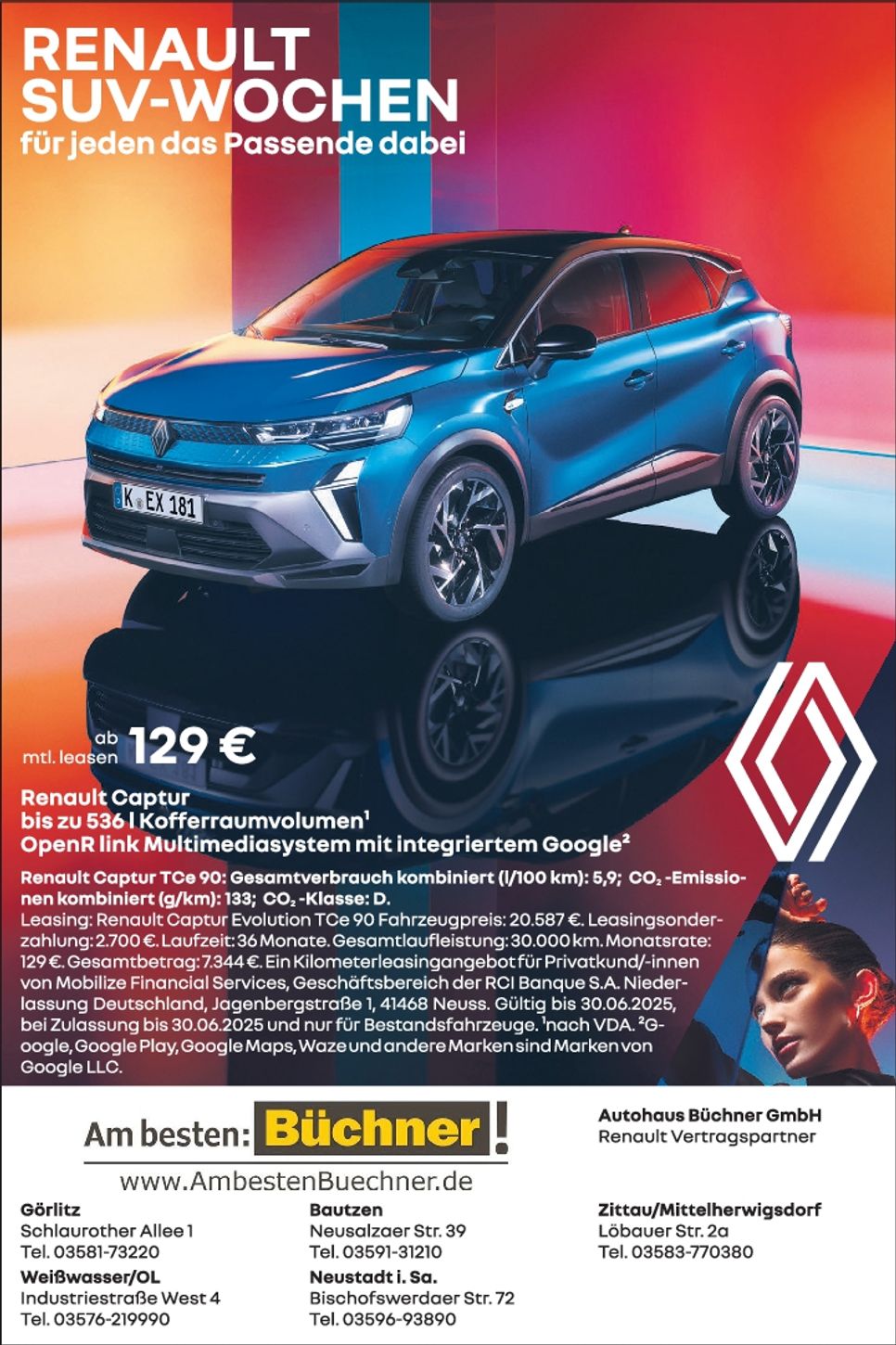 Autohaus Büchner/Renault SUV Wochen