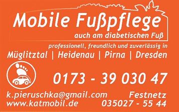 Mobile Fußpflege Gesundheit, Senioren