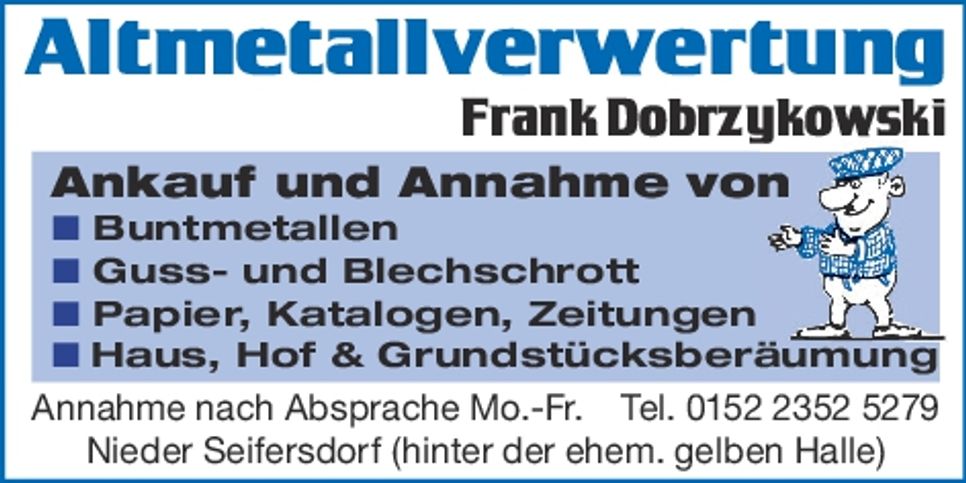 Altmetallverwertung