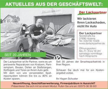 Seit 20 Jahren