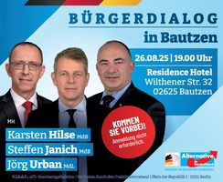 AfD Veranstaltung Bautzen