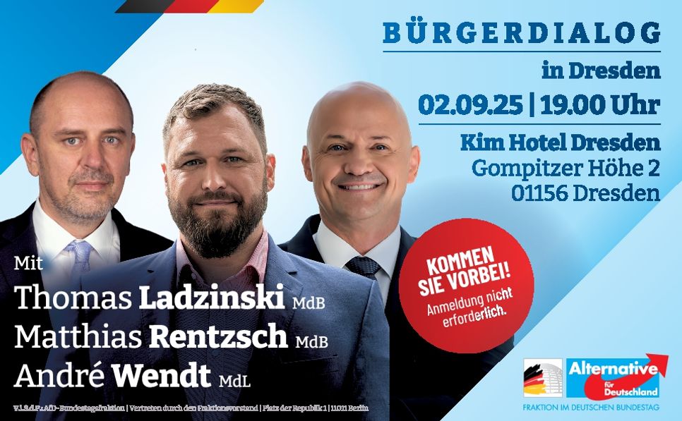 AfD Veranstaltung Dresden