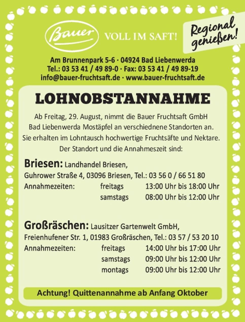 Lohnobstanzeige 3