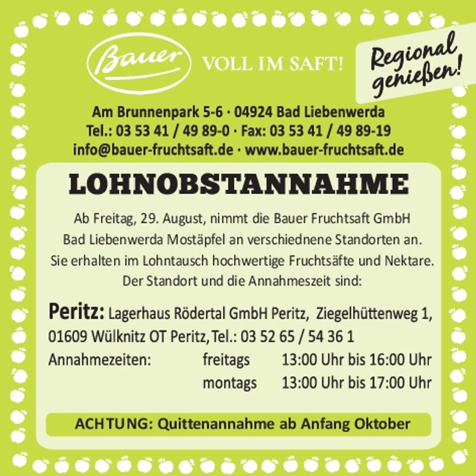 Lohnobstanzeige 2