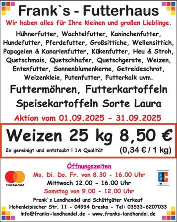 Trendstyle - TS Anzeige - Futterhaus