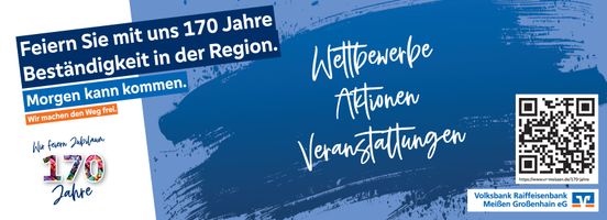 Volksbank Raiffeisenbank 170 Jahre