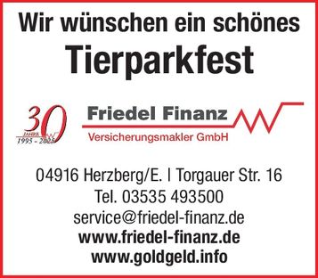 Tierparkfest Friedel