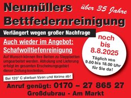 Bettfedernr. Neumüller /Großdubrau