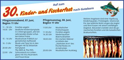 Programm Fischerfest Guteborn