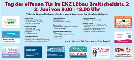 Tag der offenen Tür 2.Juni EKZ Löbau 