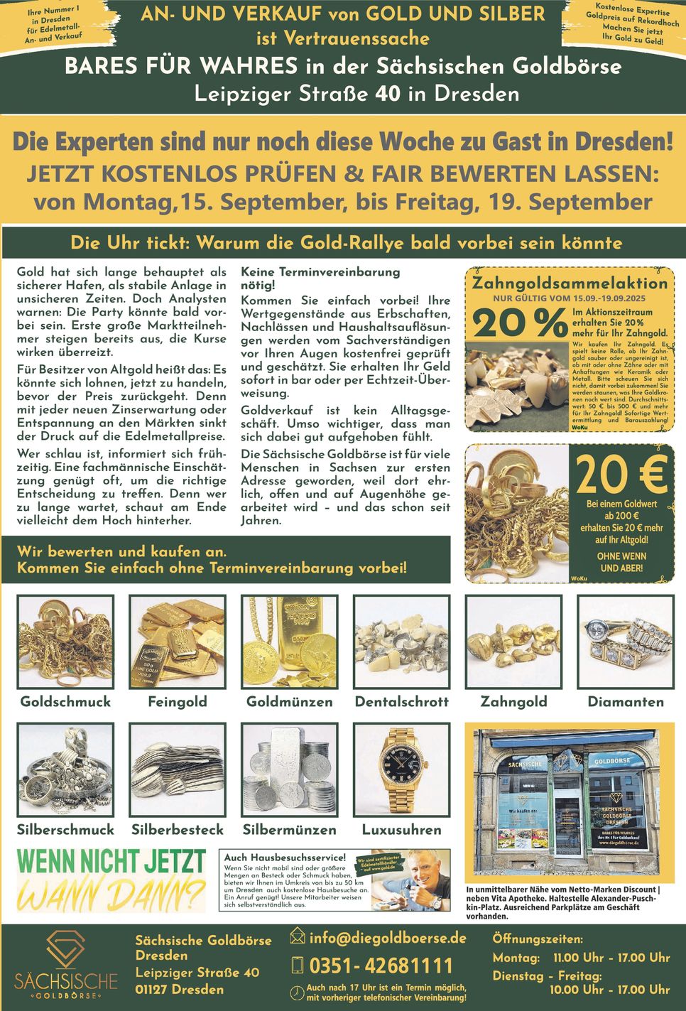 Goldbörse Dresden