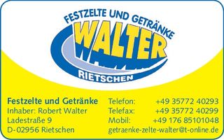 Festzelte und Getränke Walter