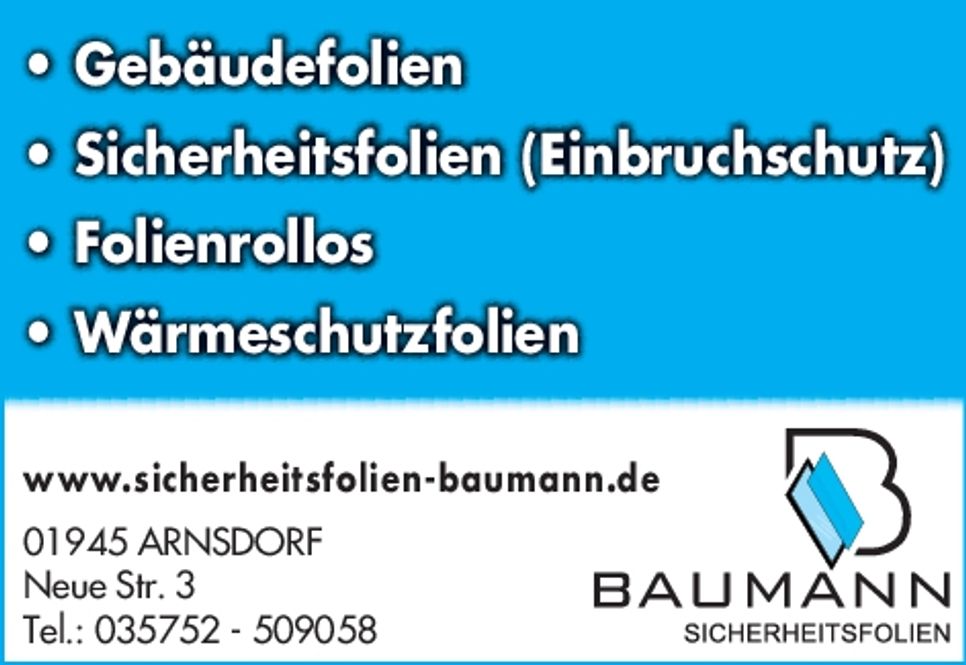 Baumann Serviceseite