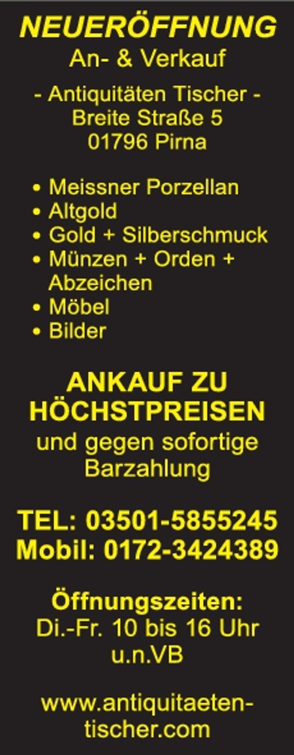 Antiquitäten Tischer