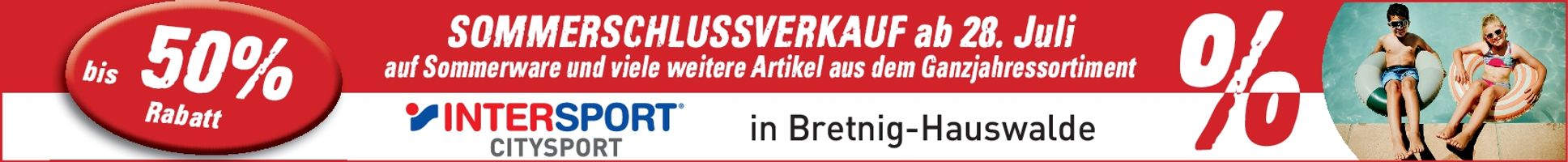 Teaser TS Intersport/Citysport Hauswalde