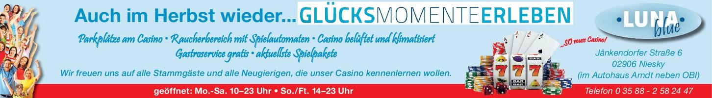 Casino LUNA blue