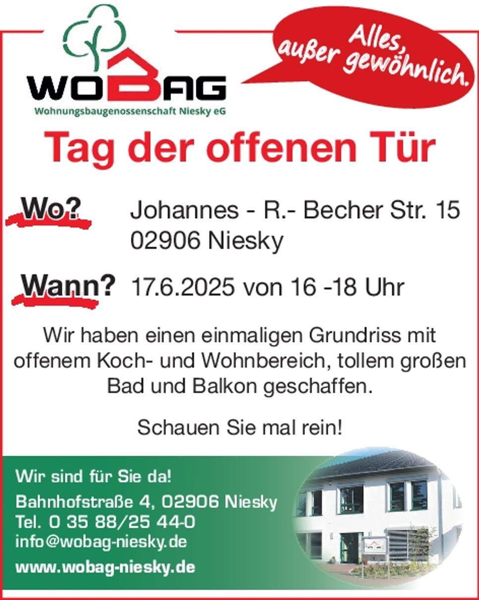 Wobag Niesky / Tag der offenen Tür