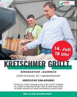 Veranstalt. Kretschmer grillt -14. Juli 