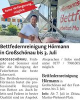 Bettfedernreinigung  Großschönau