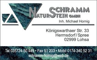 Schramm Naturstein Pfingstfest