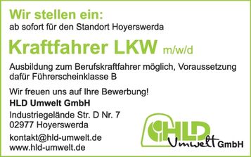 HLD - Kraftfahrer