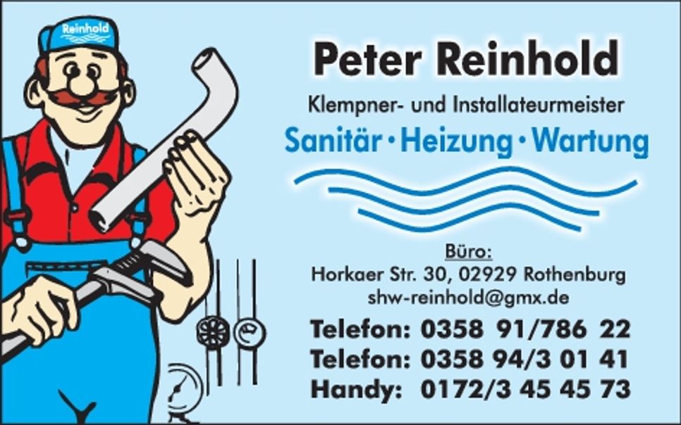 Sanitär - Heizung - Wartung