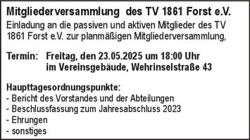 TV 1861 Forst e.V.