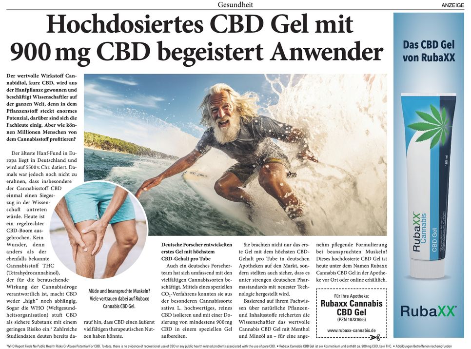 Pharma SGP GmbH-1/2 Rubaxx CBD Gel