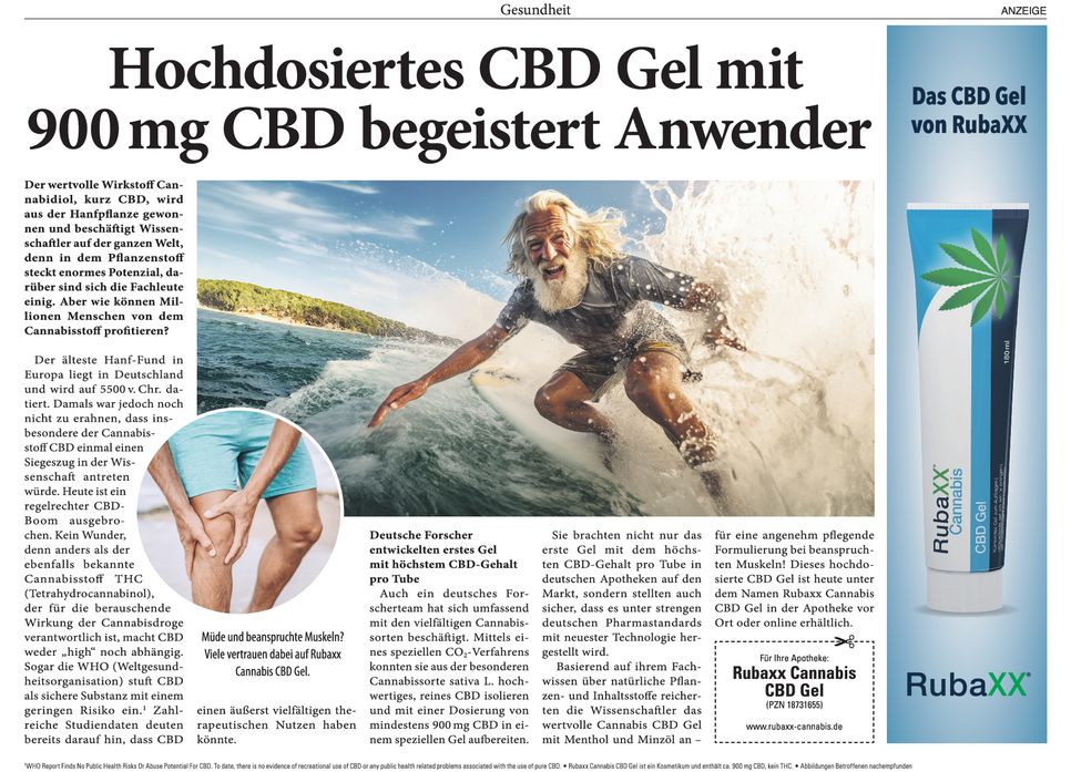 Pharma SGP GmbH-1/2 Rubaxx CBD Gel