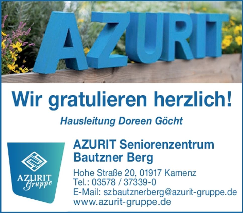 AZURIT Seniorenzentrum "800 Jahre"