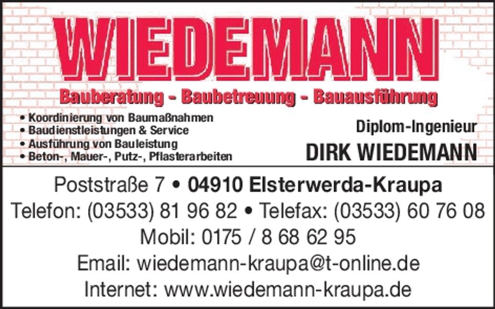 Wiedemann/Bauberatung