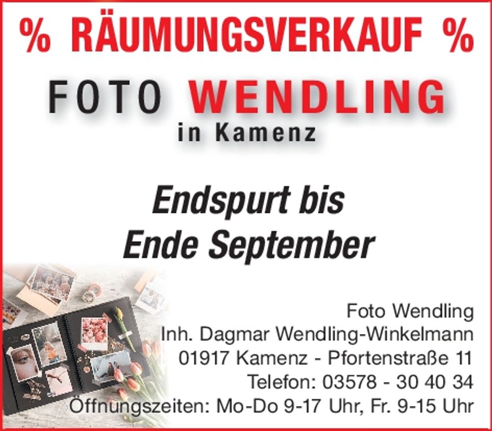 Räumungsverkauf