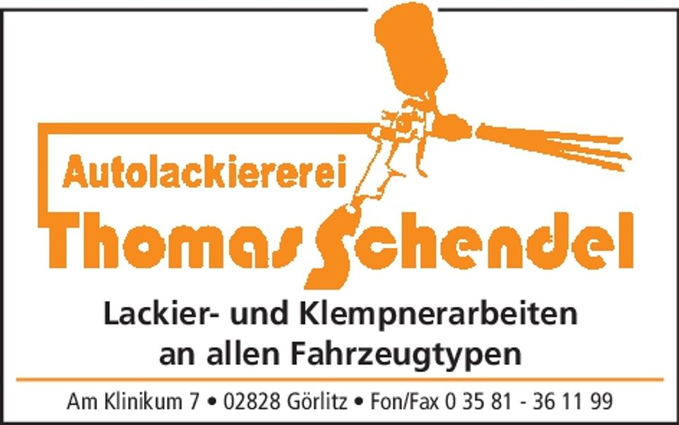 Autolackiererei  Schendel