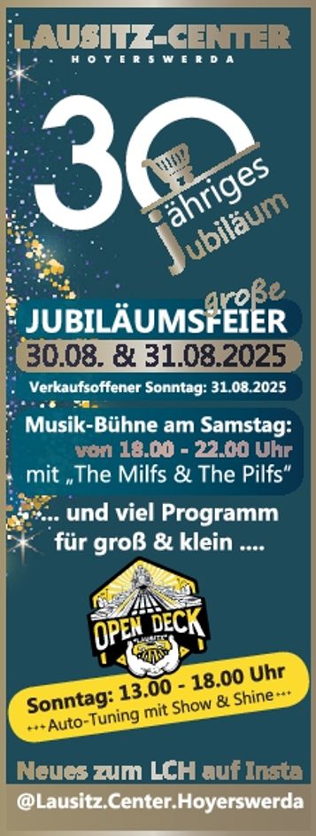 30 Jahre Lausitzcenter
