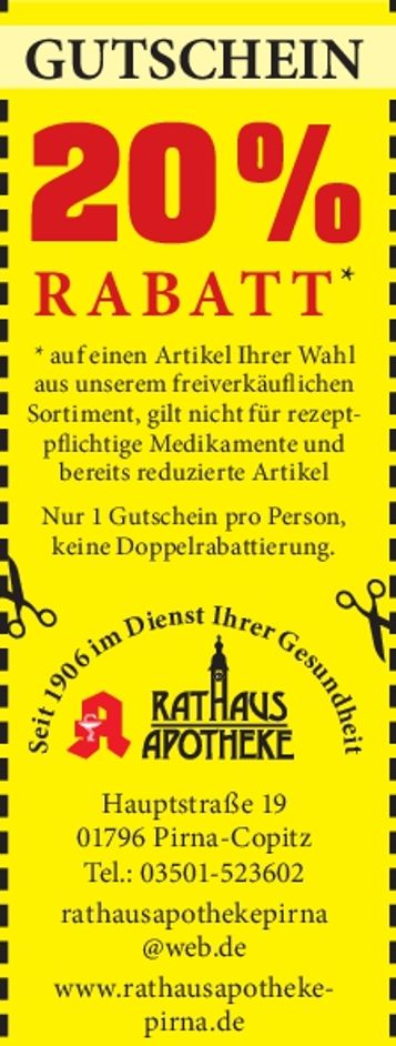 Gutscheinanzeige 20 %