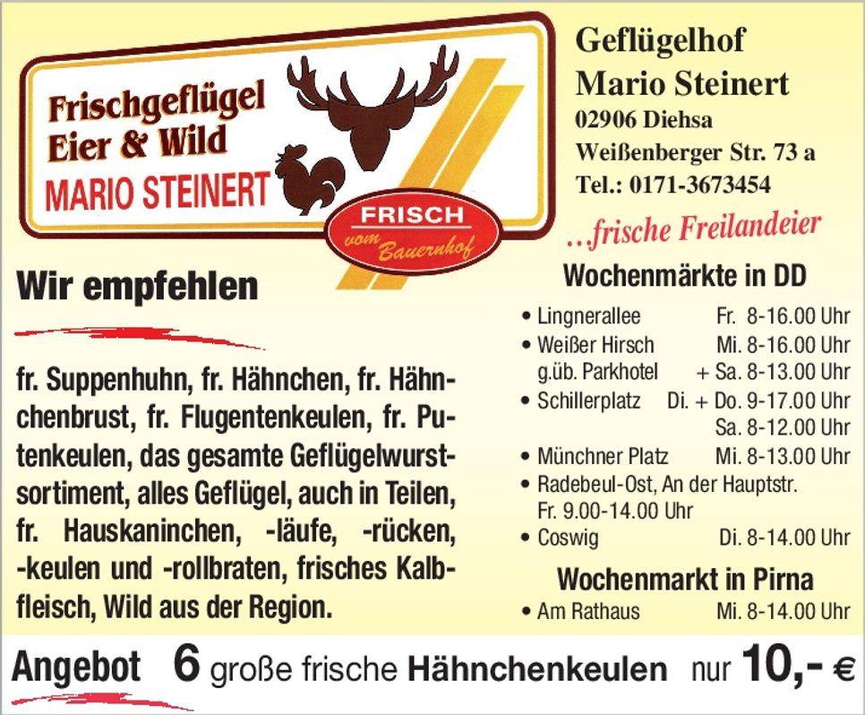 Mario Steinert / Geflügelhof DD