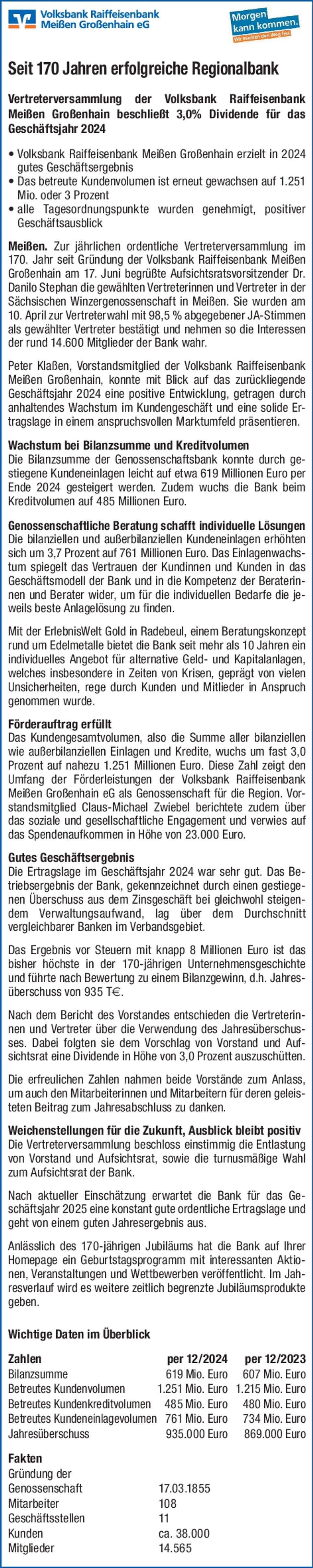 Vertreterversammlung