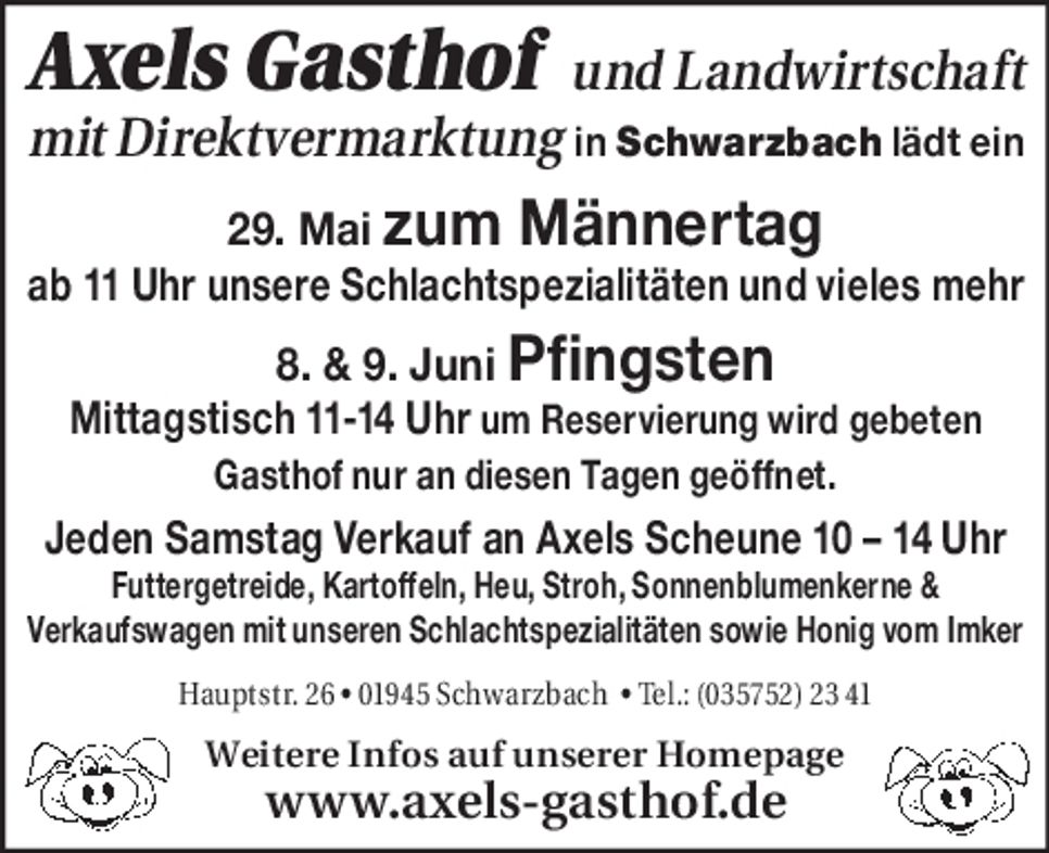 Axels Gasthof Himmelfahrt