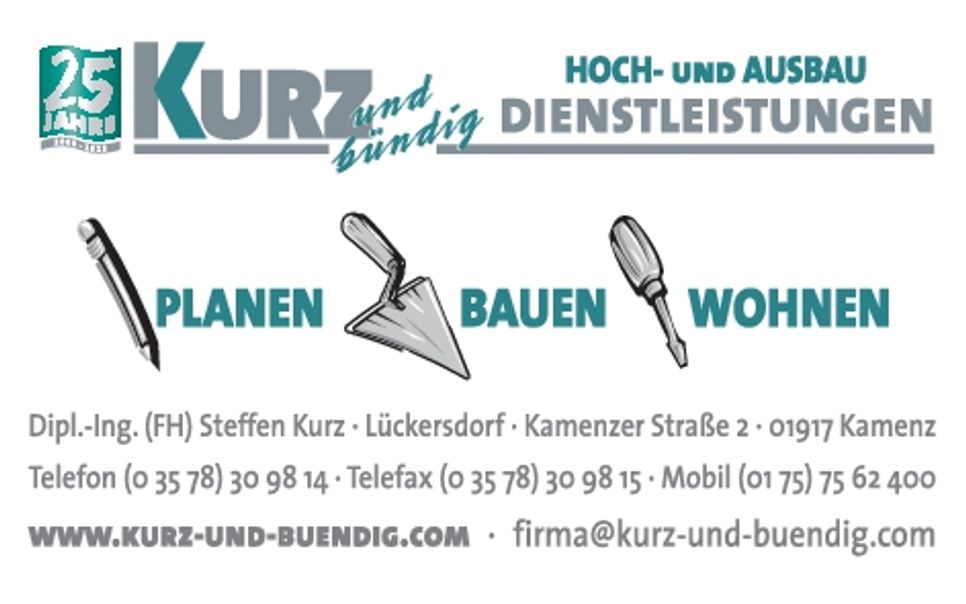 Kurz und bündig