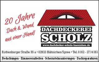 Dachdecker Lars Scholz