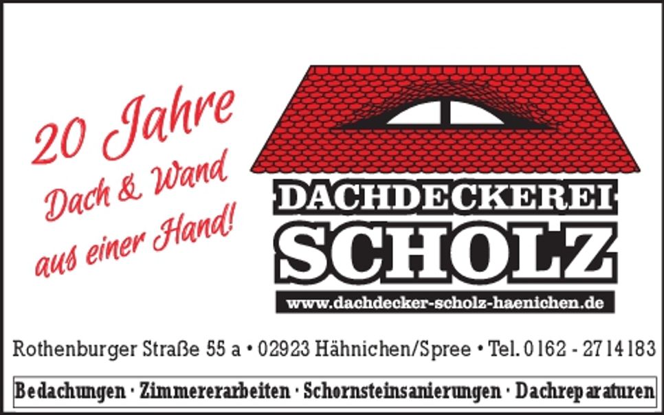 Dachdecker Lars Scholz