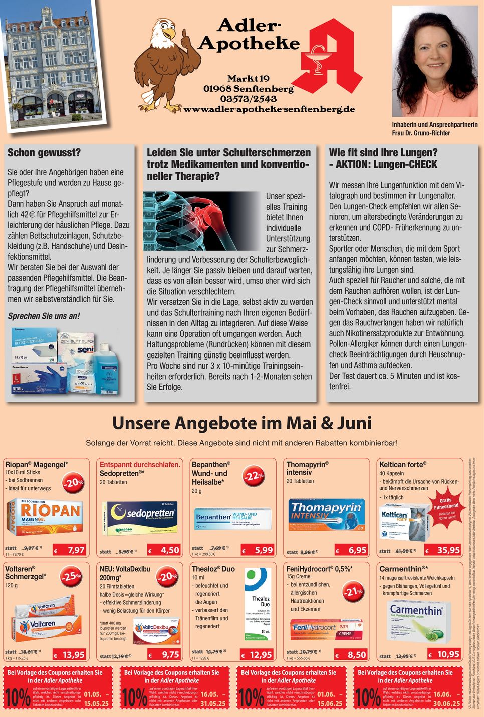 Angebot Mai+Juni