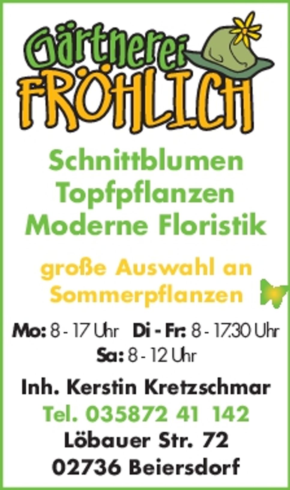 Gärtnerei Fröhlich