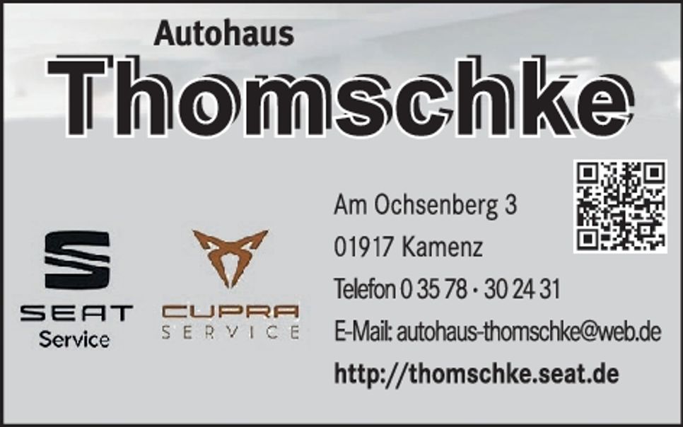 AH Thomschke Seat "800 Jahre"