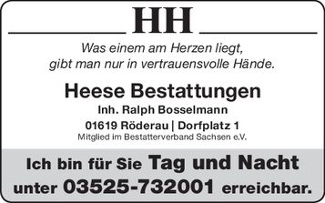 Heese Bestattung