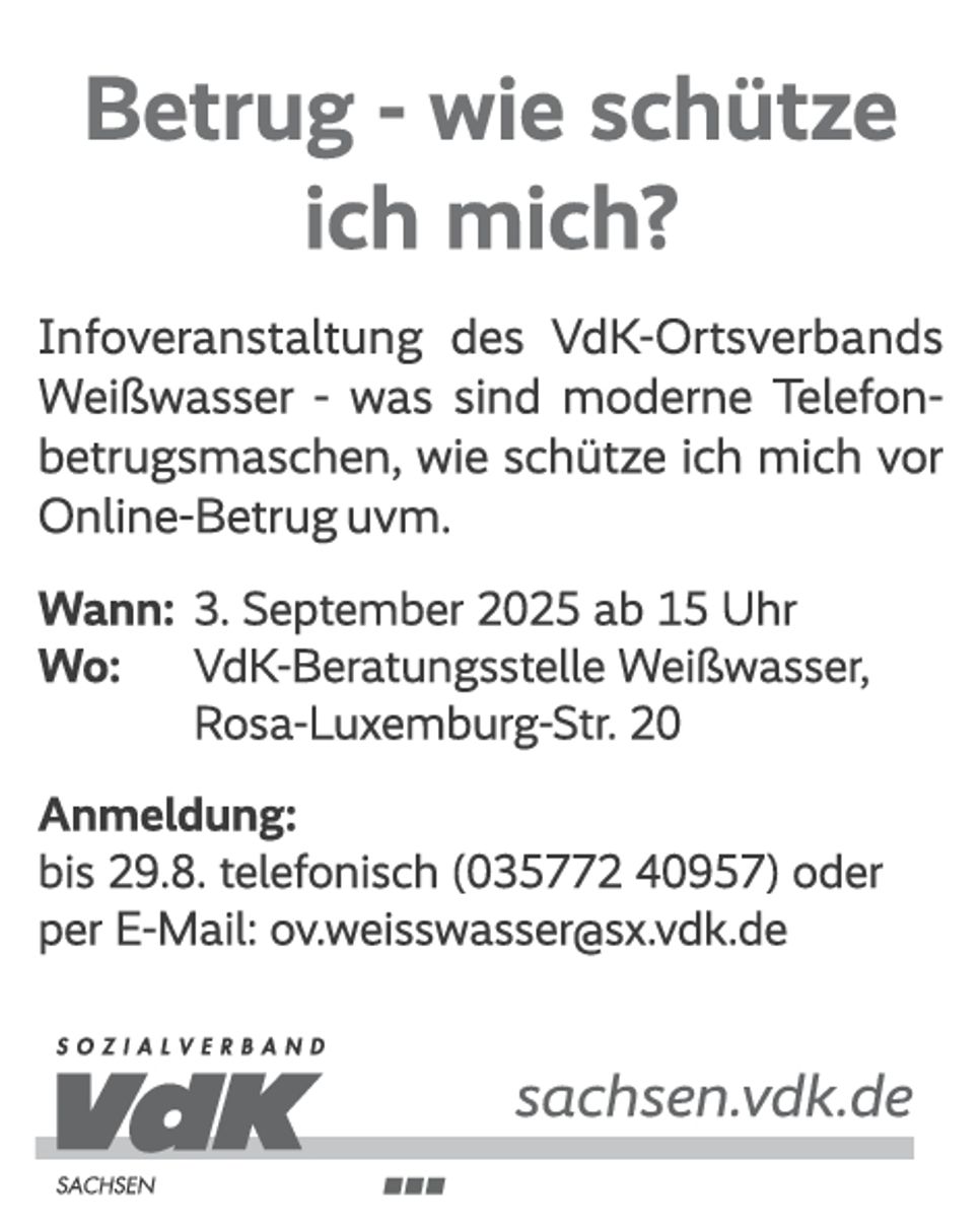 Veranstaltung- VdK
