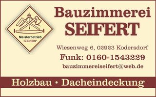 Bauzimmerei Seifert