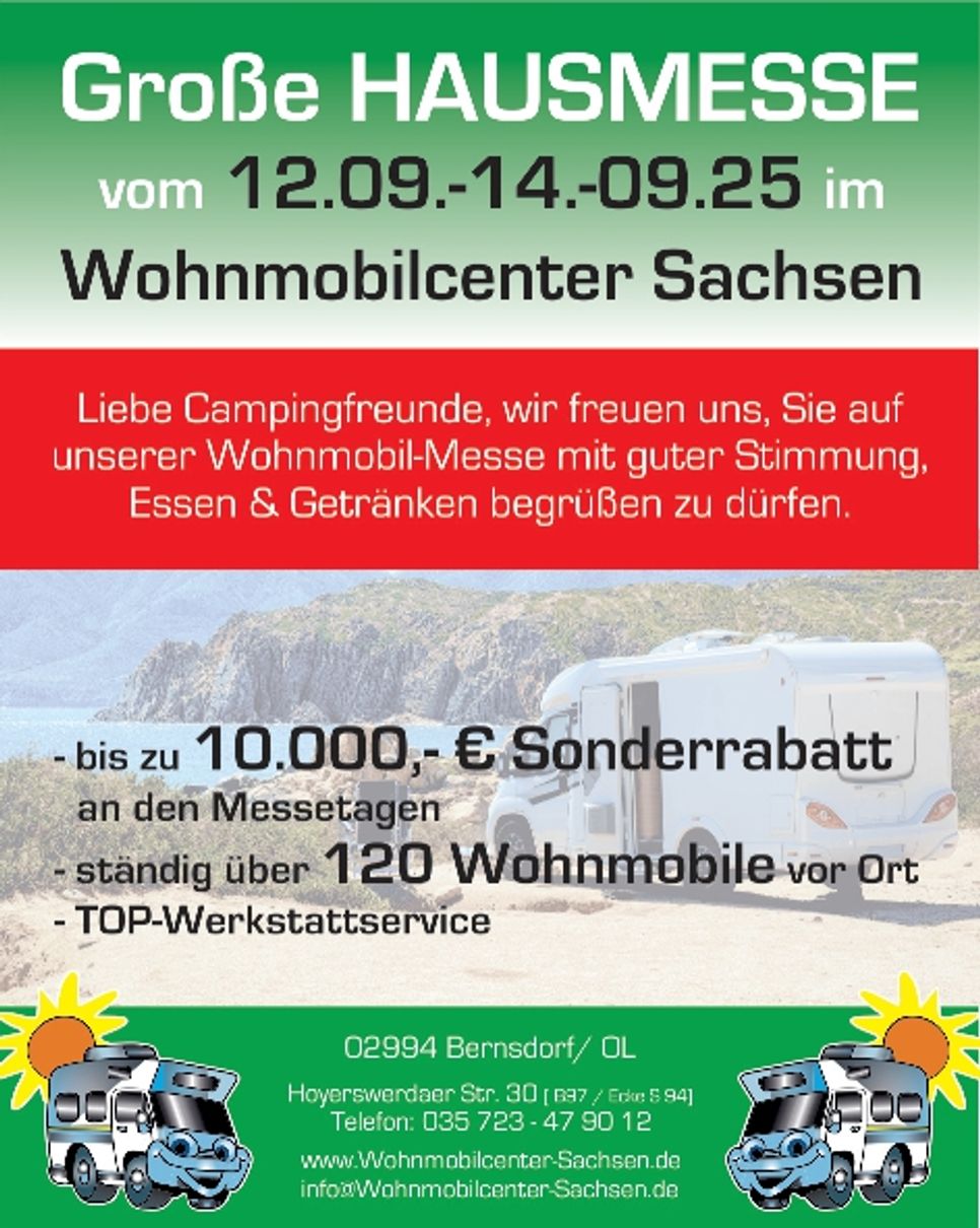 Wohnmobile Hausmesse
