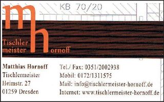 Tischlermeister Hornoff