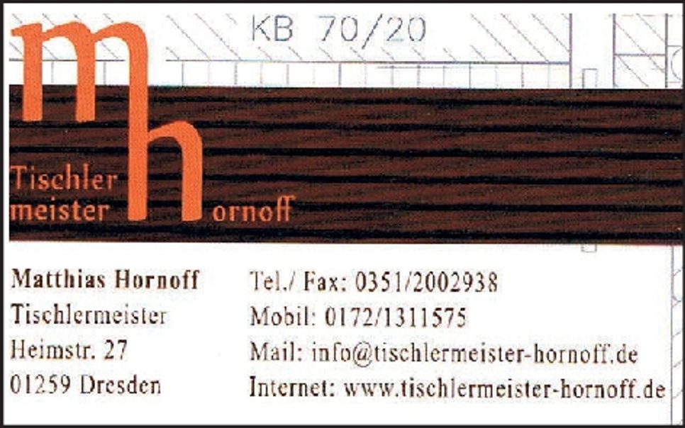 Tischlermeister Hornoff